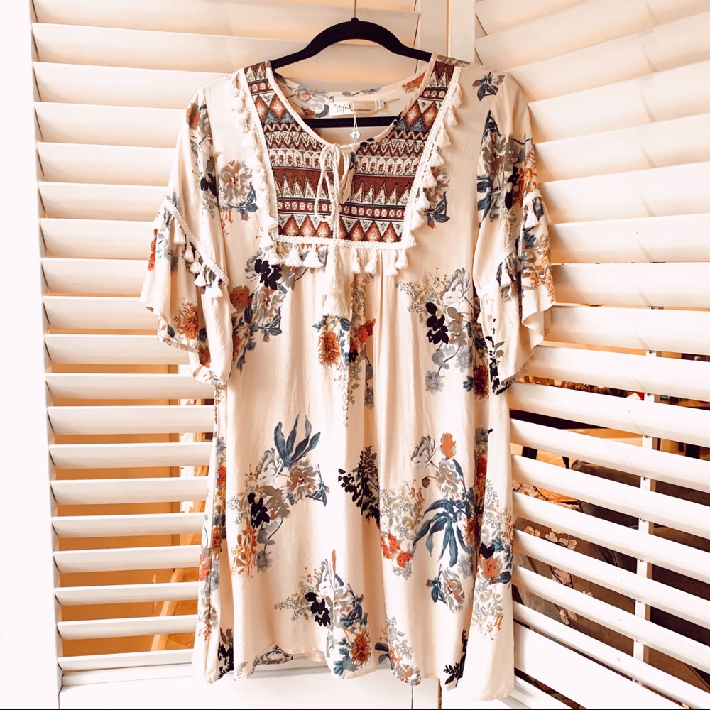 ⭐️NWT⭐️ Boho dress CYN by Cynthia Mehra